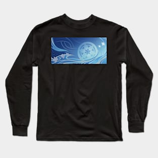 Wanderer: Drifter's Ballad Namecard Long Sleeve T-Shirt